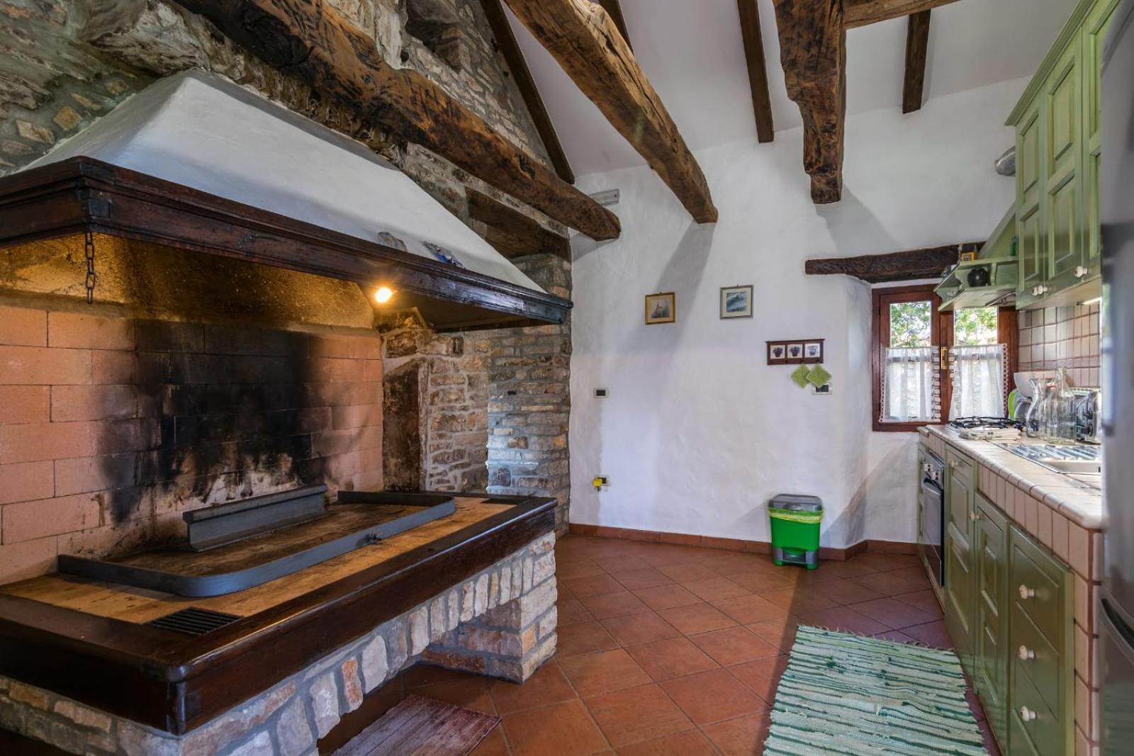 Rustic Villa Marija With Panoramic View In Zrenj Esterno foto