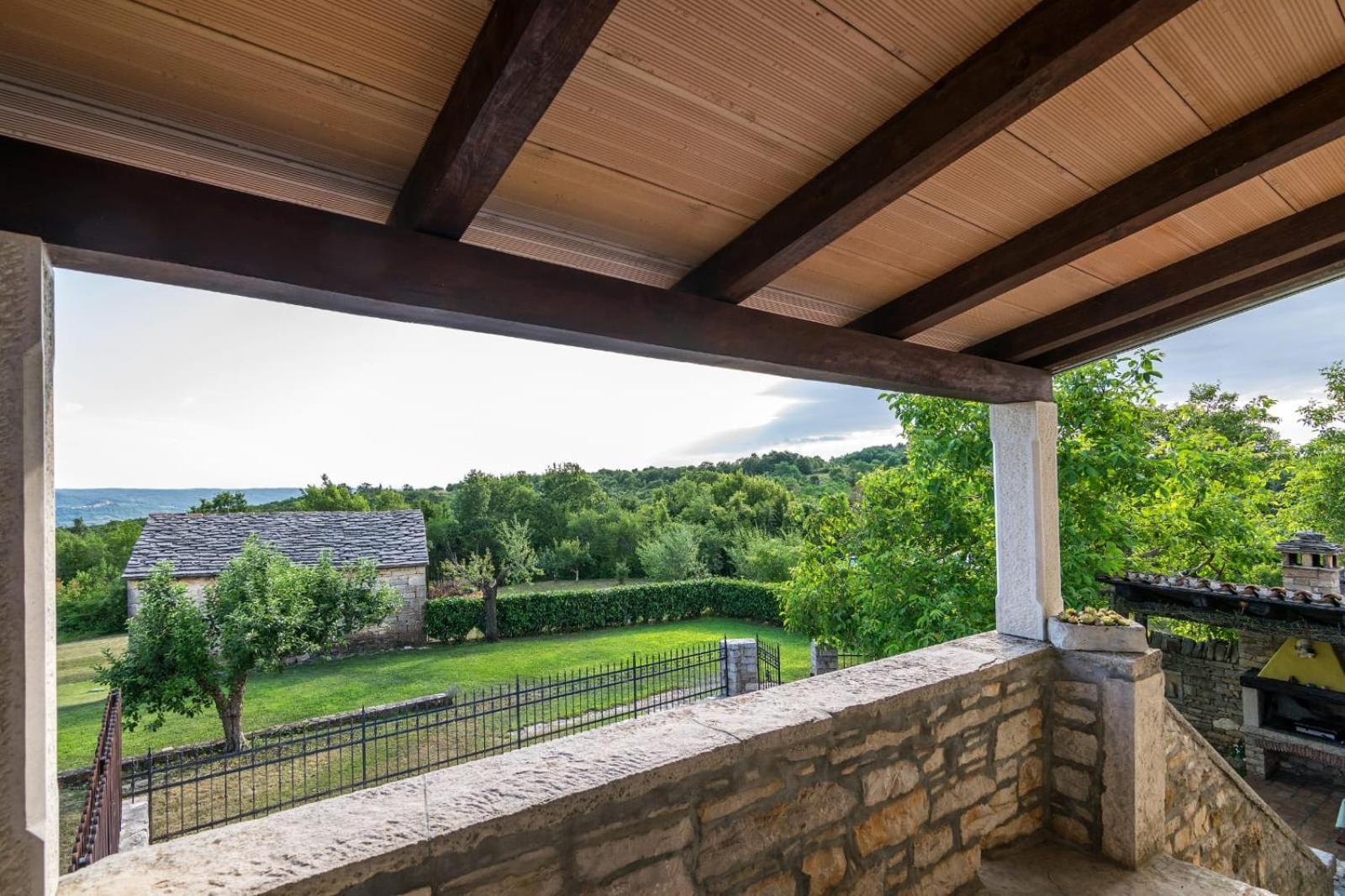 Rustic Villa Marija With Panoramic View In Zrenj Esterno foto