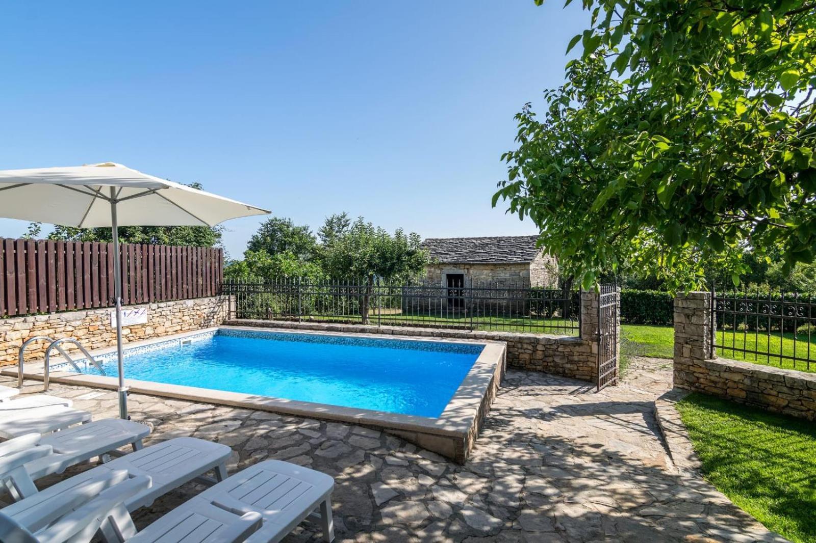 Rustic Villa Marija With Panoramic View In Zrenj Esterno foto